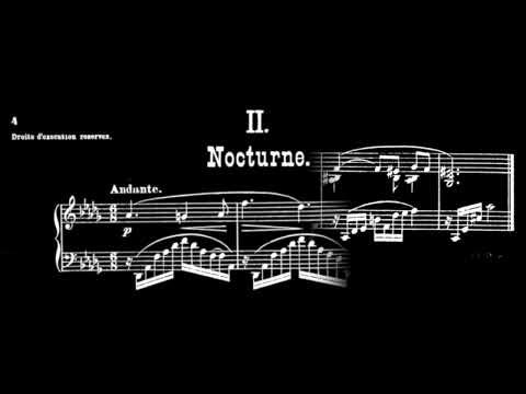 A. Scriabin, Prelude & Nocturne for the left hand, Op. 9 (1894)